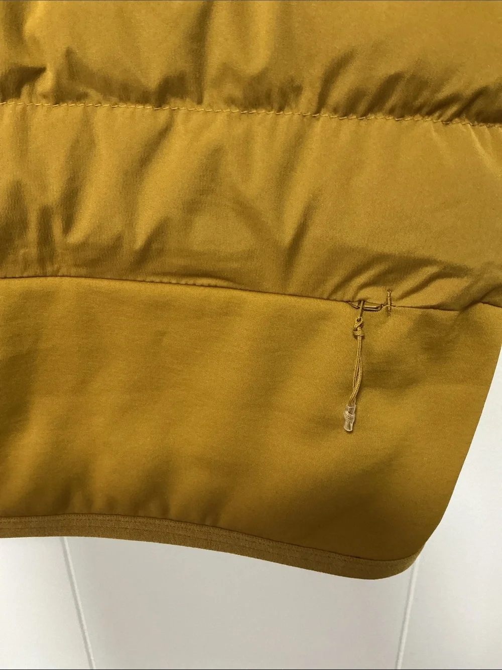 Lululemon Quilted Zip-Front Vest - Mustard Brown